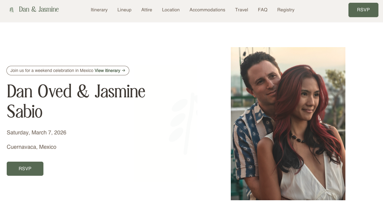 Home page